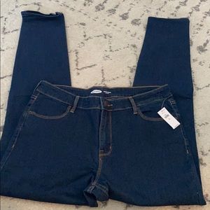 Old navy super skinny mid rise